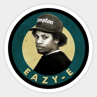 Compton's Finest Eazy E's Journey Through The Lens Sticker